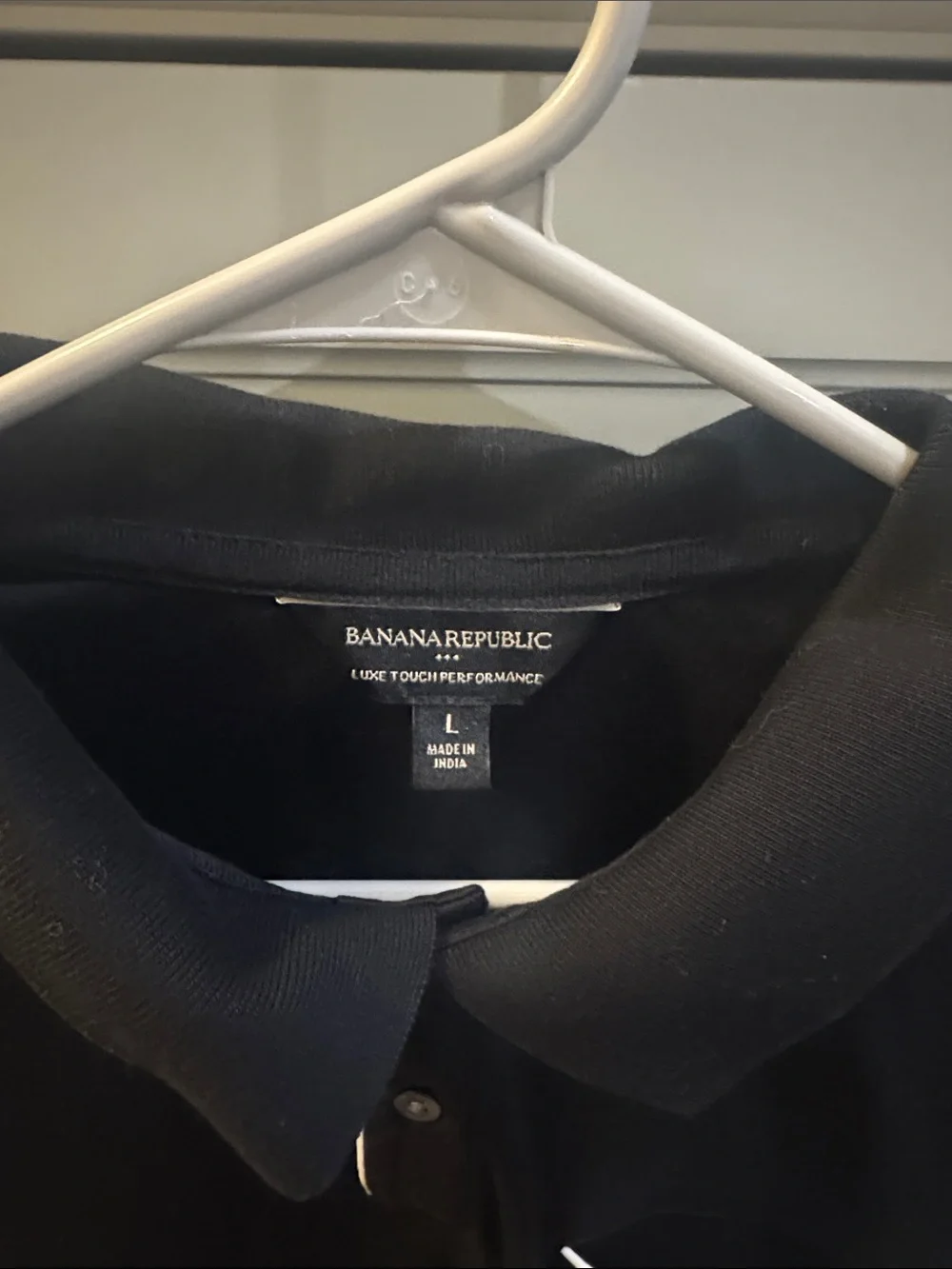 2 for 1 DEAL- Banana Republic Men's Polo Pack — Black & Light Gray